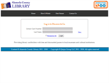 Tablet Screenshot of discover.aclibrary.org